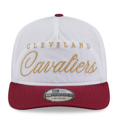 Cleveland Cavaliers 2025 NBA Draft On-Stage Nylon 19TWENTY Adjustable Hat for sale White/Wine | New Era Lifestyle