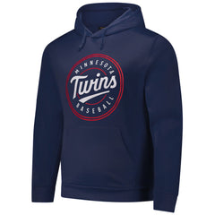 Minnesota Twins Dunbrooke Champion Pullover Hoodie - Navy - MLB Discount