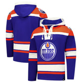 Edmonton Oilers '47 Superior Lacer Hoodie - Royal - NHL 202325178