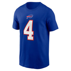 Nike James Cook Buffalo Bills Name & Number T-Shirt Royal
