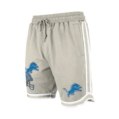 Detroit Lions New Era Stone Multi Patch Shorts Light Beige