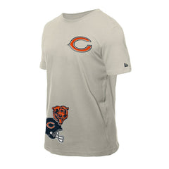 Chicago Bears New Era Multi Patch T-Shirt Light Beige