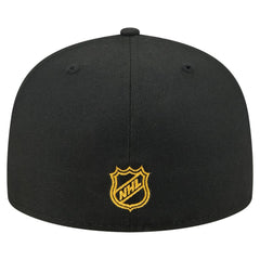 Boston Bruins New Era State Stitch 59FIFTY Fitted Hat - Black - NHL 202353272