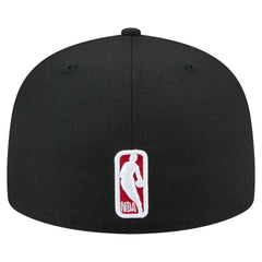 Chicago Bulls State Stitch 59FIFTY Fitted Hat Black | New Era Near Me