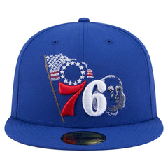 Philadelphia 76ers State Stitch 59FIFTY Fitted Hat Royal | New Era outlet