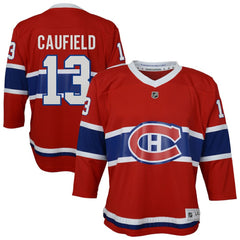 Cole Caufield Montreal Canadiens Youth Home Replica Player Jersey - Red - NHL 202353404