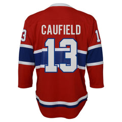 Cole Caufield Montreal Canadiens Youth Home Replica Player Jersey - Red - NHL 202353404