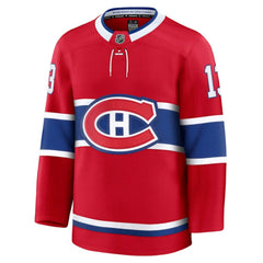 Cole Caufield Montreal Canadiens Fanatics Home Premium Jersey - Red - NHL 202353428