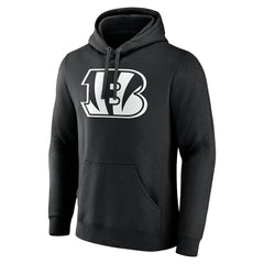 Cincinnati Bengals Personalized Name & Number Pullover Hoodie Black