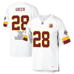 Mitchell & Ness Darrell Green Washington Commanders Fashion Jersey White