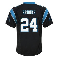 Nike Jonathon Brooks Carolina Panthers Youth Game Jersey Black
