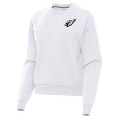 Arizona Cardinals Antigua Women's Victory Pullover Sweatshirt White