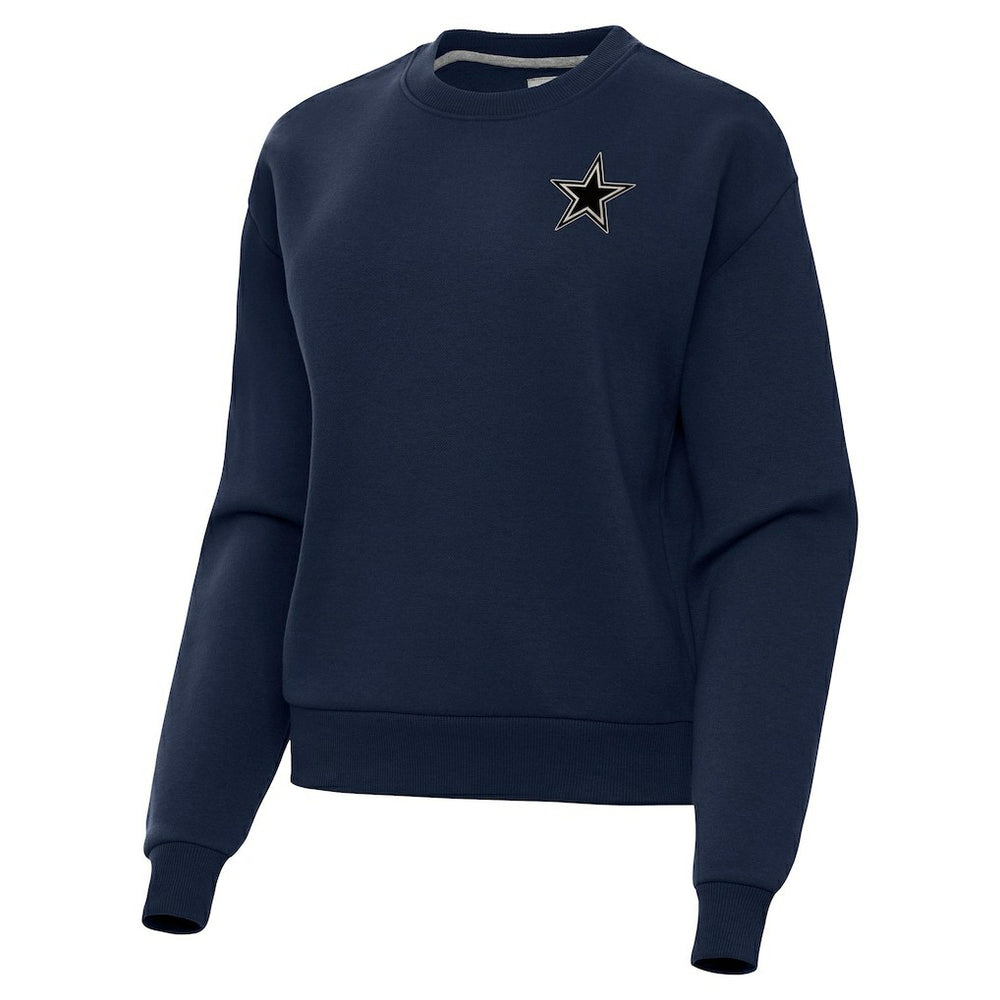 Dallas Cowboys Antigua Women's Victory Pullover Sweatshirt Navy