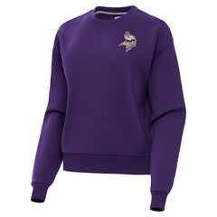 Minnesota Vikings Antigua Women's Victory Pullover Sweatshirt Purple
