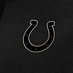 Indianapolis Colts Antigua Women's Brushed Carbon Figure Half-Zip Pullover Sweatshirt – Black