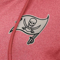 Tampa Bay Buccaneers Antigua Women's Seeker Full-Zip Hoodie Jacket Heather Red
