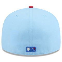 Los Angeles Angels New Era 2025 Fourth of July 59FIFTY Fitted Hat - Light Blue/Red - New Era Online