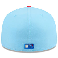 Athletics New Era 2025 Fourth of July 59FIFTY Fitted Hat - Light Blue/Red - New Era Sale