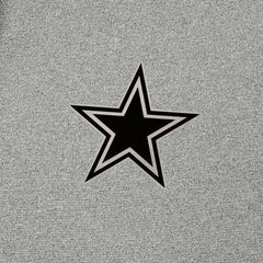 Dallas Cowboys Antigua Effortless Full-Zip Hoodie Jacket Heather Gray