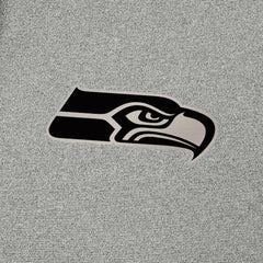Seattle Seahawks Antigua Effortless Full-Zip Hoodie Jacket Heather Gray