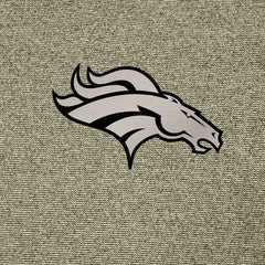 Denver Broncos Antigua Subtle Quarter-Zip Top Heather Olive