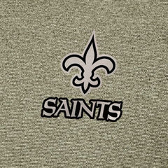 New Orleans Saints Antigua Subtle Quarter-Zip Top Heather Olive