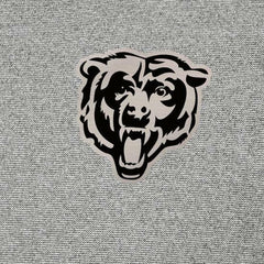 Chicago Bears Antigua Subtle Quarter-Zip Top Heather Gray