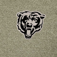 Chicago Bears Antigua Subtle Quarter-Zip Top Heather Olive