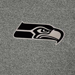 Seattle Seahawks Antigua Subtle Quarter-Zip Top Heather Black