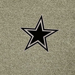 Dallas Cowboys Antigua Subtle Quarter-Zip Top Heather Olive