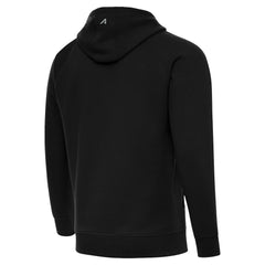 Kansas City Chiefs Antigua Brushed Carbon Victory Pullover Hoodie Black