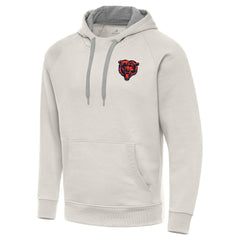 Chicago Bears Antigua Victory Raglan Pullover Hoodie Cream