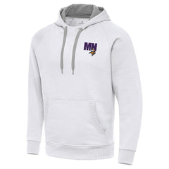 Men's Minnesota Vikings Antigua Victory Pullover Hoodie White