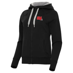 Cleveland Browns Antigua Women's Victory Full-Zip Hoodie Black