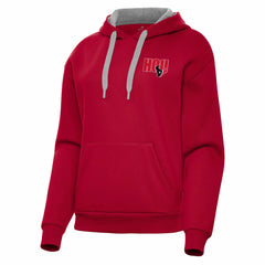Houston Texans Antigua Women's Victory Pullover Hoodie Red