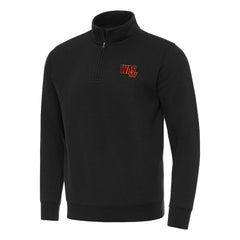 Washington Commanders Antigua Men's Victory Quarter-Zip Sweatshirt Black