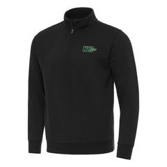 New York Jets Antigua Men's Victory Quarter-Zip Sweatshirt Black