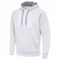 Cincinnati Bengals Antigua Victory Pullover Hoodie White