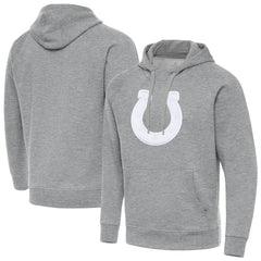 Indianapolis Colts Antigua Victory Pullover Hoodie Heather Gray