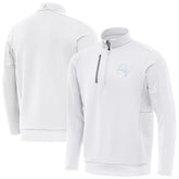 Tampa Bay Buccaneers Antigua Generation Quarter-Zip Jacket White