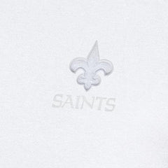 New Orleans Saints Antigua Victory Quarter-Zip Top White