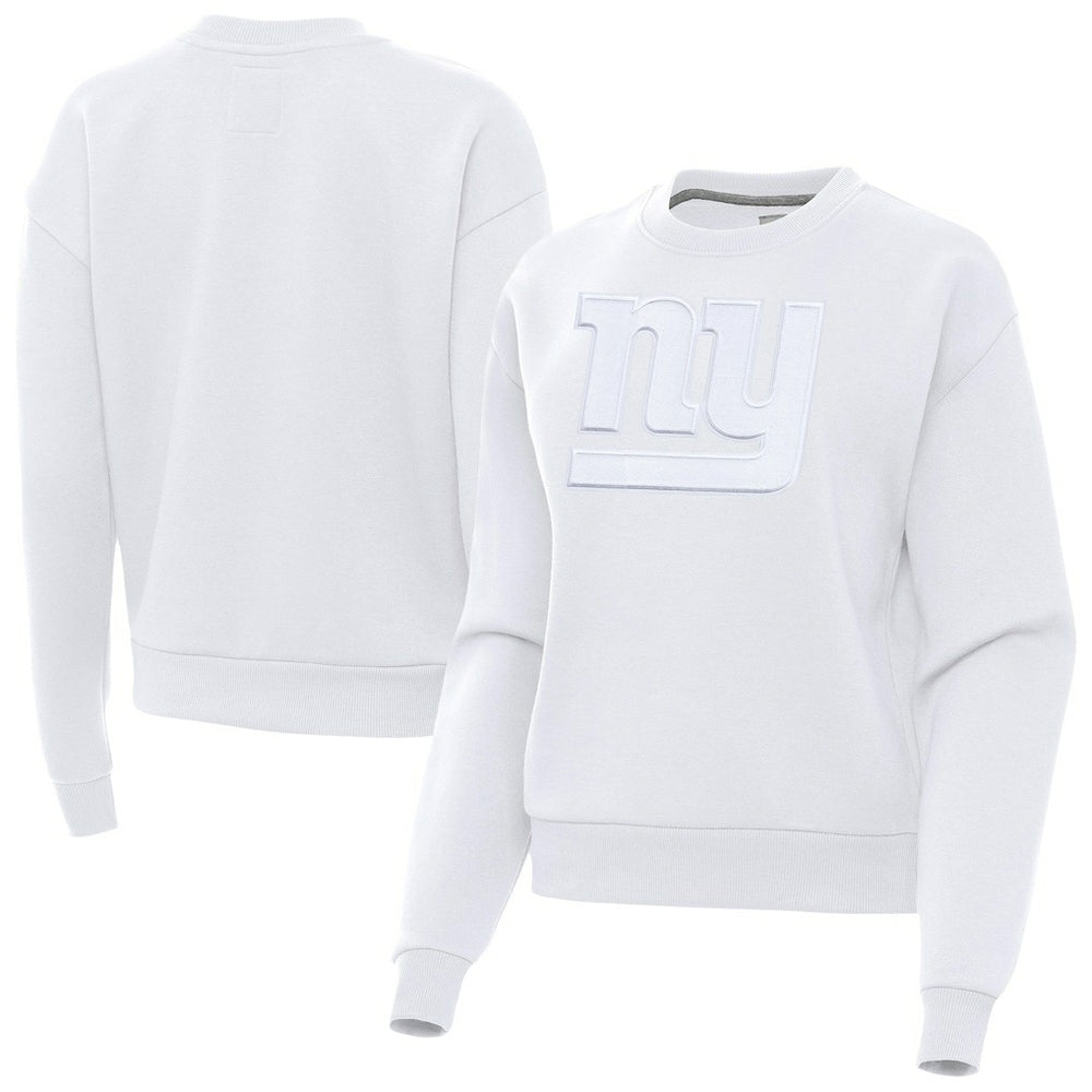 New York Giants Antigua Women's Victory Pullover Sweatshirt White