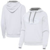 San Francisco 49ers Antigua Women's Victory Pullover Hoodie White