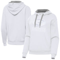 Green Bay Packers Antigua Women's Victory Pullover Hoodie White