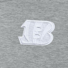 Cincinnati Bengals Antigua Women's Victory Crew Pullover Sweatshirt Heather Gray