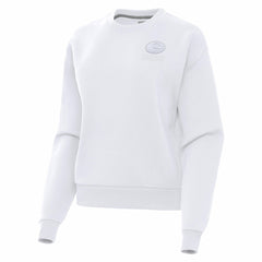 Green Bay Packers Antigua Women's Victory Crew Pullover Sweatshirt White