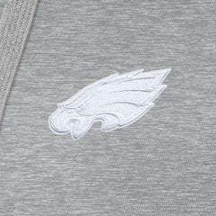 Philadelphia Eagles Antigua Women's Victory Pullover Hoodie Heather Gray