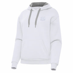 Cincinnati Bengals Antigua Women's Victory Pullover Hoodie White