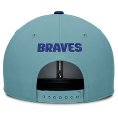 Atlanta Braves Nike Father's Day Pro Performance Snapback Hat - Turquoise - Nike Lifestyle