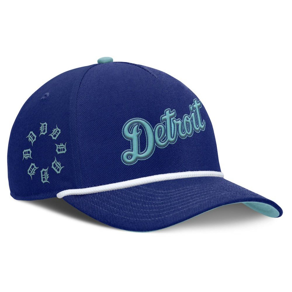 Detroit Tigers Nike Father's Day Rise Adjustable Hat - Royal - Nike Discount